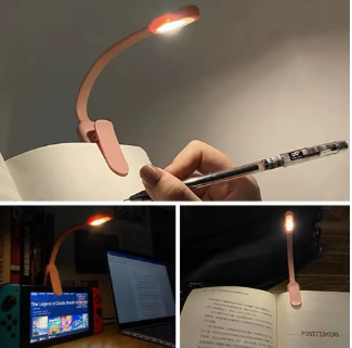 📖 Mini Clip-On LED Reading Light