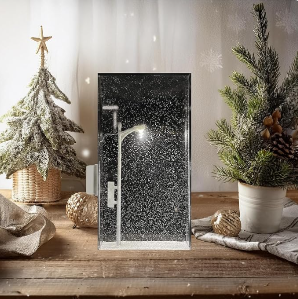 Snow scene night light