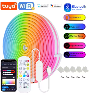 Smart WiFi & Bluetooth LED Strip Light 3M