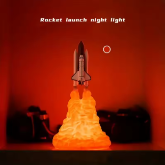Rocket Launch Night Light