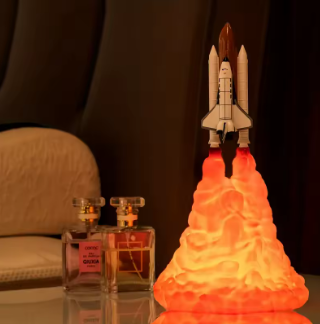 Rocket Launch Night Light