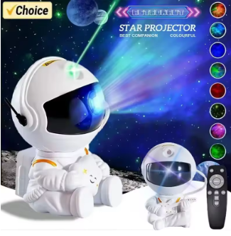 🚀 Astronaut Star Projector