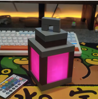 Pixel Lantern Wall Light